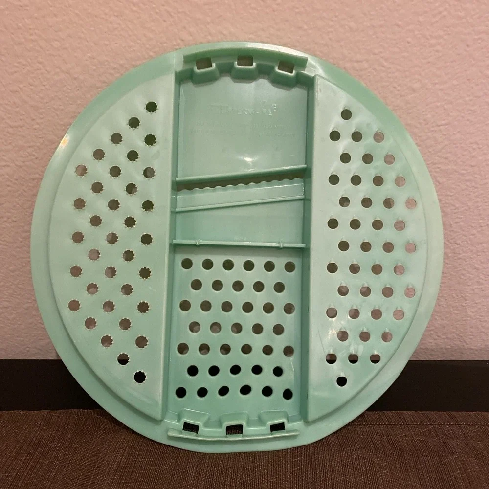 VINTAGE TUPPERWARE #787-2‎ REPLACEMENT GRATER SLICER PIECE JADEITE GREEN 9 1/2